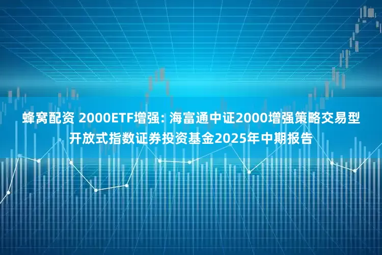 蜂窝配资 2000ETF增强: 海富通中证2000增强策略交易型开放式指数证券投资基金2025年中期报告