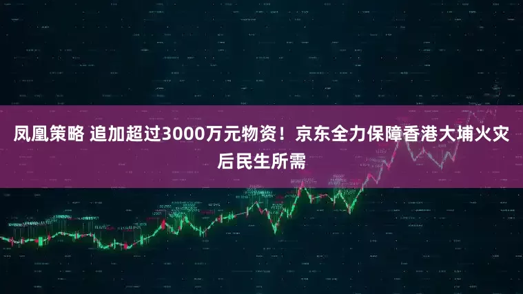 凤凰策略 追加超过3000万元物资！京东全力保障香港大埔火灾后民生所需